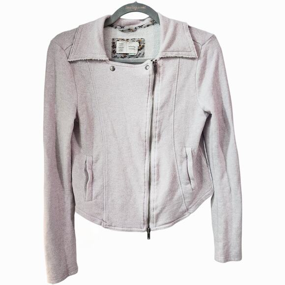 Made to Worship Upcycled Zip Soft Cropped Jacket, Women's S - Picture 3 of 5